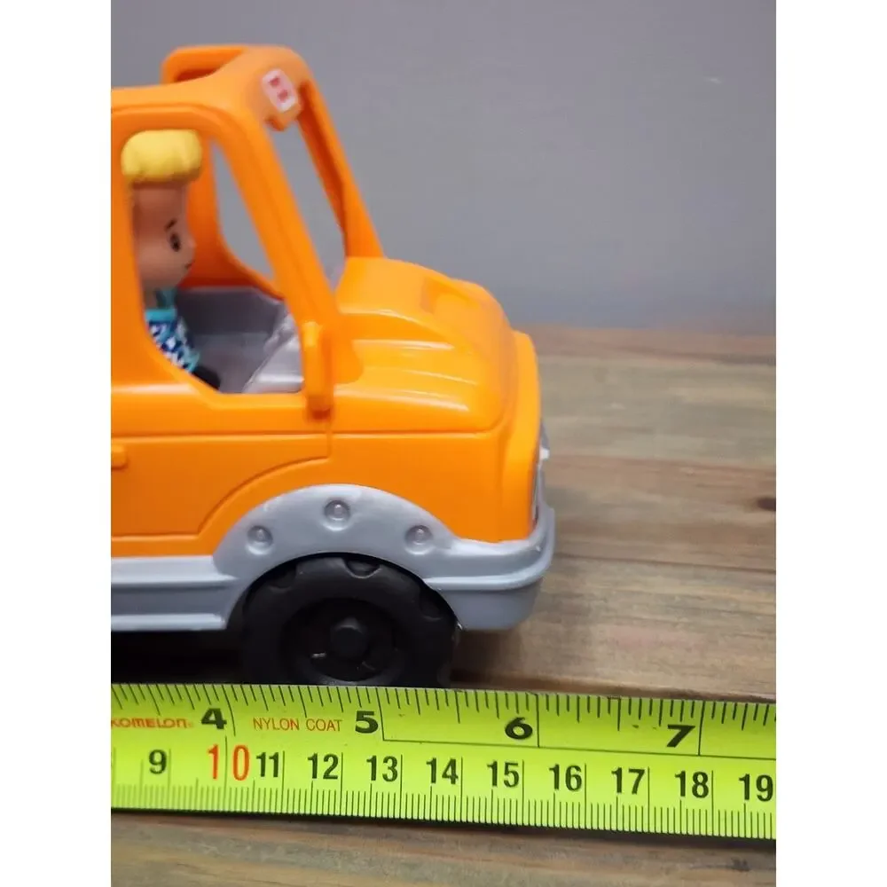 Fisher Price Little People Orange Jeep GGT36 Help A Friend Pick Up Truck 2017